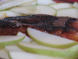 Carré de cerdo agridulce (con manzana y ciruela)