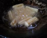 Gambar langkah 5 resipi Churros bersama sos coklat.