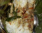 Foto langkah ke 10 dari resep Nasi bakar ayam suir.