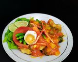 Foto langkah ke 5 dari resep Ikan kondangan (Gurame tepung-Saos Asam Manis Pedas).