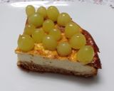 Foto del paso 4 de la receta: Tarta de queso y uvas