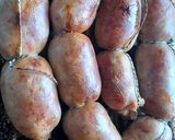 Foto del paso 1 de la receta: Tacos de chorizos de cerdo al vino, nueces, roquefort y morrones