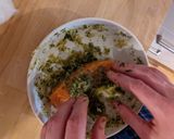 A picture of step 6 of Citrus-cured salmon gravadlax.