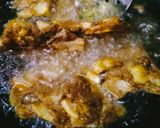 A picture of step 3 of Kuttu ki pakodi.