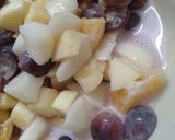 Foto langkah ke 4 dari resep Salad buah yougurt heavenly blush.