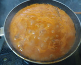 A picture of step 4 of Butter Chicken.