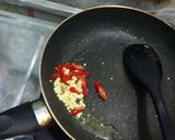 Foto langkah ke 3 dari resep Hamchoi (sawi asin) cah tahu kuning.