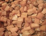 A picture of step 3 of Pecans and Sweet Taters.
