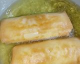 รูปขั้นตอนการทำที่ 4 ของ ปอเปี๊ยะชีสทะลัก |Fried Spring Rolls with Overflowing Cheese🌯