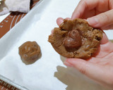 A picture of step 3 of Soft Nutella Brown Sugar Cookies.