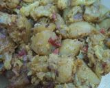 A picture of step 5 of Aloo gobhi.