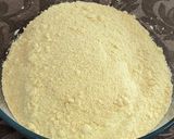 A picture of step 3 of Besan Ladoo.