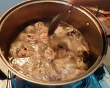 Foto langkah ke 3 dari resep Sop Bakso Ayam Jamur.