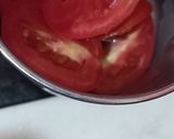 A picture of step 4 of Chanadaal and rice.