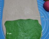 Foto langkah ke 7 dari resep (Sourdough Discard) Rainbow Mantau.
