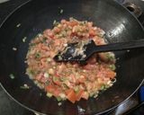 A picture of step 2 of Pav bhaji.