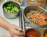 蘑菇鳳梨吐司披薩的食譜步驟1照片