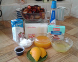 Foto del paso 1 de la receta: Budín helado de ciruela a la naranja light