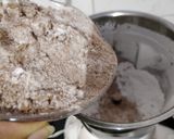A picture of step 2 of Eggless Butterless Bottle Gourd Cocoa Cake.