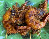 Foto langkah ke 6 dari resep Udang Bakar Madu Bumbu Rujak.