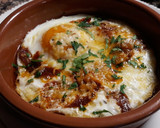 Foto del paso 7 de la receta: Cazuela de huevo y chorizo
