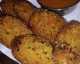 A picture of step 5 of Beaten rice kurmure starter.