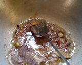 A picture of step 4 of Spooky halloween Malai pomfret.