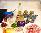 Foto del paso 1 de la receta: Lentejas con conejo