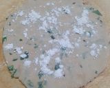 A picture of step 2 of Jowar Coriander Paratha.