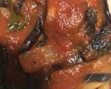 Double cooked eggplant in tomato sauce recipe step 6 photo
