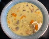 Tárkonyos csirkeraguleves recept fázis 4 fotója