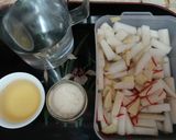「雨水」節氣美食-糖醋泡菜蘿蔔&創意延伸紫米壽司捲的食譜步驟5照片
