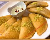 صورة لخطوة 7 من وصفة قطايف 🥠🌙⭐️