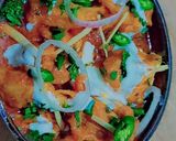 A picture of step 4 of Chicken karahi.