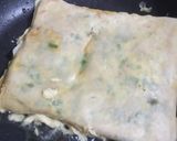 Foto langkah ke 8 dari resep Martabak telor teflon.