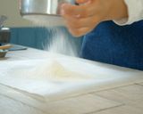 A picture of step 2 of Peach Decoration Cake (Chantilly Peche).