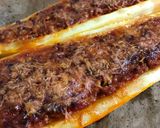 Bolognais cukkini hajó recept fázis 3 fotója