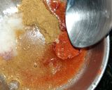 A picture of step 3 of Nutrients rich Black Chana masala.