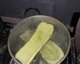 Foto del paso 2 de la receta: Zapallo italiano relleno 🥒