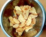 รูปขั้นตอนการทำที่ 3 ของ แอปเปิ้ลช็อตเบรดบาร์ Apple Crisp Shortbread Bars/Apple Crisp Bars