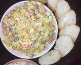Hình bước làm 4 của món 🥗Russian salad (salad nga) 🥙