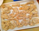 Csirkemell panko morzsás, kókuszos panírban recept fázis 4 fotója