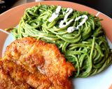 Foto del paso 3 de la receta: Tallarines Verdes 💚