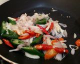Foto langkah ke 3 dari resep Cumi Asin Pete Sederhana (Masakan Rumahan).