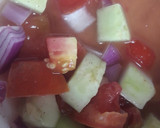 Foto del paso 3 de la receta: Bistec a la barbecue con ensalada de caracolitos y vegetales