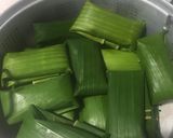 Foto langkah ke 9 dari resep Buras / lontong mie shirataki DEBM / keto.