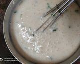 A picture of step 2 of Boondi Raita.