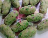 आलू मटर कबाब (Aloo Matar kebab recipe in Hindi) रेसिपी चरण 4 फोटो