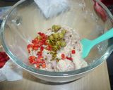 Mozaiksonka (borsos-olajbogyós) recept fázis 6 fotója