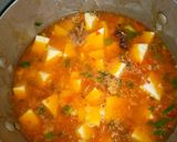 A picture of step 6 of Yam porridge.
